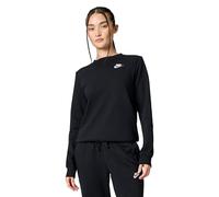 Nike Damen Club Crew Sweatshirt, Black/White, L EU