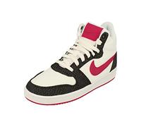 Nike Damen Court Borough Mid Prem Trainers 844907 Sneakers Schuhe (UK 6 US 8.5 EU 40, White Sport Fuchsia Black 100)