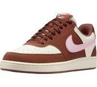 NIKE Court Vision Low Premium Sneaker Damen 004 - soft pearl/pink foam-fauna brown 42.5