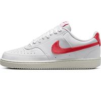 Nike Damen Court Vision Low Next Nature Damenschuh, White/Magic Ember-Sail, 36.5 EU