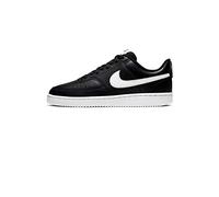 Nike Damen Court Vision Low Sneaker, Black White, 38.5 EU