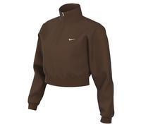 Nike Damen Crop Sweatshirt Cacao Wow Sail - M