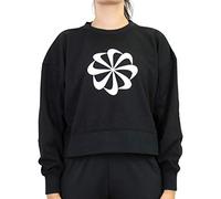 Nike Damen Damen Sweatshirt Icon Clash Dry Pt Tp Gd Sweatshirt, Black/White, S, CU5038