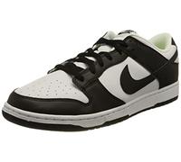 Nike Damen Dunk Low Sneaker, weiß/schwarz, 42 EU