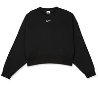 Nike Damen Essential Sweatshirt, Black/White, M EU