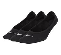 NIKE Damen Socken Lightweight Foot Schwarz/Weiß S