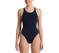Nike Damen Fastback One Piece Badehose, Blau (Midnight Navy), 22 EU