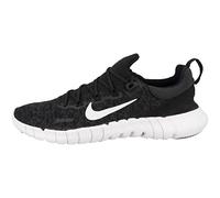 Nike Damen Free Run 5.0 Road Running Shoe, Black/White-Dark Smoke Grey, 36 EU