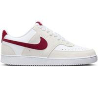 NIKE Court Vision Low Sneaker Damen 100 - white/team red/adobe/dragon red 41