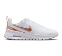 NIKE Damen Air Max Nuaxis Sneaker, White/MTLC Red Bronze/Sand/Bla, 40.5 EU