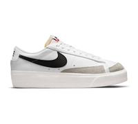 NIKE Damen Freizeitschuhe W BLAZER LOW PLATFORM (DJ0292) 42 WHITE/BLACK-SAIL-TEAM ORANGE