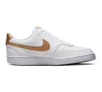 NIKE Damen Freizeitschuhe W COURT VISION LO NN (DH3158) 39 WHITE/METALLIC GOLD-WHITE