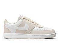 Sneaker NIKE SPORTSWEAR "W COURT VISION LOW P NBK", Damen, Gr. 40,5, beige (phantom, weiß), Synthetik, Schuhe Sneaker, inspiriert vom Design des Nike Air Force (83054505-40,5) phantom, weiß