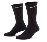 Nike Damen/Herren/Unisex Everyday Cushioned Training Crew Socks (3 Pairs) XL schwarz