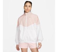 NIKE Damen Jacke W NSW ESSNTL WR WVN JKT (DM6185) XL PINK OXFORD/WHITE/WHITE