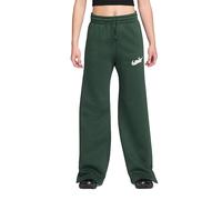 NIKE Damen Jogginghose NSW PHNX FLC Flare Wide dunkelgrün | XS