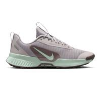 Trailrunningschuh NIKE "Nike Juniper Trail 3", Damen, Gr. 37,5, grau (silber lila, barely grün, tattoo), Synthetik, Textil, Schuhe (13349502-37,5) silber lila, barely grün, tattoo