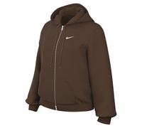 Nike Damen Kapuzenjacke Studio Fleece Medium Weight Hoodie IM8504-259 S Cacao Wow/Sail