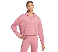 Nike Damen Kapuzenpullover Graphic 1/2-Zip Training DQ6302-667 M Desert Berry/Black