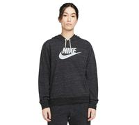 Nike Damen Kapuzenpullover Gym Vintage Hoodie DM6388-010 M Black/White