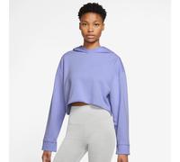Nike Damen Kapuzenpullover Yoga Luxe Cropped DM6981-569 M Light Thistle/Particle Grey