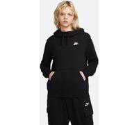 NIKE Damen Kapuzensweat W NSW CLUB FLC FNL HOODIE STD BLACK/WHITE L