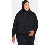 NIKE Damen Kapuzensweat W NSW PHNX FLC OS PO HOODIE (DQ5860) XL BLACK/SAIL