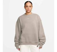 NIKE Damen Kapuzensweats lg.Arm Da W NK STDO FLC MW OS CREW (IM8082) L Schwarz
