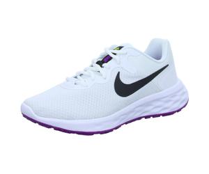 Nike - Damen Laufshcuh Revolution 6 Next Nature weiss white/black vivid sulfur - Gr. - UK 7½