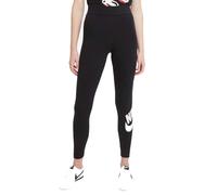 Leggings NIKE SPORTSWEAR "Essential Women's High-Waisted Graphic Leggings" Gr. S (36), N-Gr, schwarz Damen Hosen Leggings Sport (83452531-S)