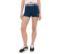 Nike Damen Np Df 365 Mr 3In USM Shorts, Midnight Navy/White, XS