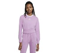 Nike NSW Air Crew Langarmshirt Violet Shock/White XS