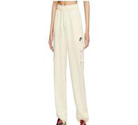 Nike Damen NSW Club FLC Mr Cargo T-Shirt, Milk/Schwarz, XS