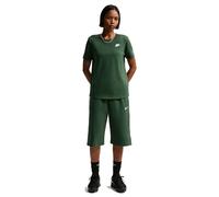 Nike Damen T-Shirt W NSW Club SS Tee (DX7902) FIR/WHITE M