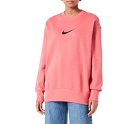 Nike Damen NSW Phnx FLC Knochen Crems T-Shirt, Jugendliche/Schwarz, M