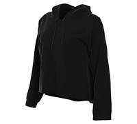 Nike Damen Ny Df Flc Kapuzenpullover, Black/Iron Grey, L EU