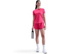 W NK ONE CLASSIC DF SS TOP WT RUSH PINK/WHITE M