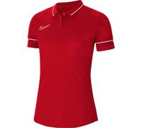 Nike Damen Poloshirt Academy 21 Polo SS CV2673-657 M University Red/White/Gym Red/White