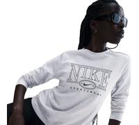 Nike Birch Heather Damen L Nike Sportswear Club Fleece Sweater