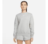 NIKE Sportswear Phoenix Fleece Crewneck Sweatshirt Damen 063 - dk grey heather/sail S