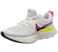 Nike Damen React Infinity Run FK 2 T Sneaker, White/Black-Sail-Pink Blast, 36 EU