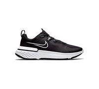 Nike Damen React Miler Shield Sneaker, Black/White-Pure Platinum-DK S, 38 EU