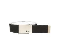 Nike Damen Reversible Single Web Grtel, schwarz/weiß, Einheitsgröße
