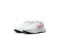 Nike Damen Revolution 6 Next Nature Sneaker, Weiß/rosa Zauberfossilienstein-Schwarz, 36.5 EU