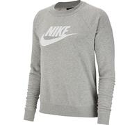 Nike Damen Rundhalsshirt Sportswear Essential, Dark Grey Heather/White, 2XL, BV4112-063