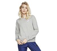 Nike Damen Rundhalsshirt Sportswear Essential, Dark Grey Heather/White, XL, BV4110-063