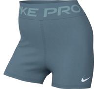 Nike Damen Sculpt Dri-Fit High Rise 3In Shorts, Smoky Blue/White, XS