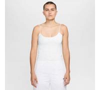 Nike Sportswear Chill Knit Cami-Tanktop Für Damen, Birch Heather/Lt Orewood BRN, FN3685-051, XS