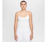Nike Sportswear Chill Knit Cami-Tanktop Für Damen, Birch Heather/Lt Orewood BRN, FN3685-051, S
