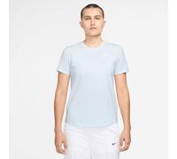 Nike Sportswear Club Essentials T-Shirt Baumwolle Damen - hellblau - Größe L Größe:L